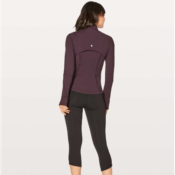 Lululemon Define Jacket Wing Mesh Black Cherry 8 - Picture 3 of 16